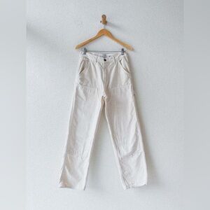 Re/Done Cream Trousers